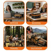 Smart Timed Heating Lunch Box With Wireless Charging, 5-Side Heating Technology, Water-Free Self-Heating Insulated Food Container For Adults - UK Plug(220-240V) - View 9