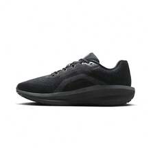 Nike Winflo 11 男士公路跑鞋 網布 低筒 休閒訓練跑步鞋黑色 - 黑色 - 查看 2