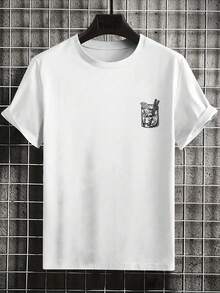 Men T-Shirts - White - View 2