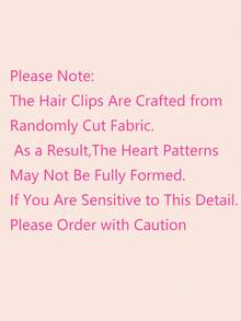 2PCS Heart Hollow Bow Hair Clips, Pink Minimalist Butterfly Claw Clips, Elegant Simple Hair Clips, Cute Sweet Hair Accessories, Suitable For Daily Wear, Teens Girls Hair Accessories ﻿ - Pink - View 6