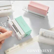 1pc A5/B5/A4 Paper Punch, Can Punch 6 Holes At Once, Suitable For Handmade Photo Album, Loose-Leaf Notebook, Available In Multiple Colors - Multicolor - View 9