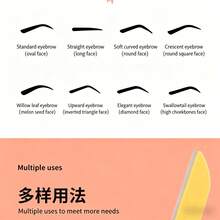 Bộ 3 dao cạo lông mày, dao tỉa và cạo lông mày, dao cạo tẩy tế bào chết, dao tỉa lông cơ thể và bộ dao cạo lông mặt & lông mày, lưỡi dao cán dài có bảo vệ chính xác, dụng cụ làm đẹp cho nữ, thích hợp sử dụng hàng ngày hoặc khi đi du lịch, trang điểm, giá cả phải chăng, trang trí phòng, bàn trang điểm, du lịch, phòng ngủ, phụ kiện trang điểm, dao cạo lông mày, giá cả phải chăng, quà Giáng sinh, mỹ phẩm, dụng cụ trang điểm, hàng giá rẻ, quà tặng, quà tặng cho nữ, quà Giáng sinh - Hồng - Xem 9