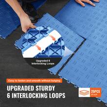 Interlocking Floor Mats - Blue - View 8