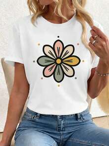 Women T-Shirts - White - View 1