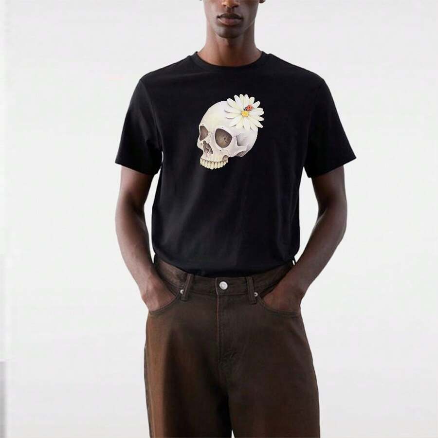 Men T-Shirts - Black - View 1