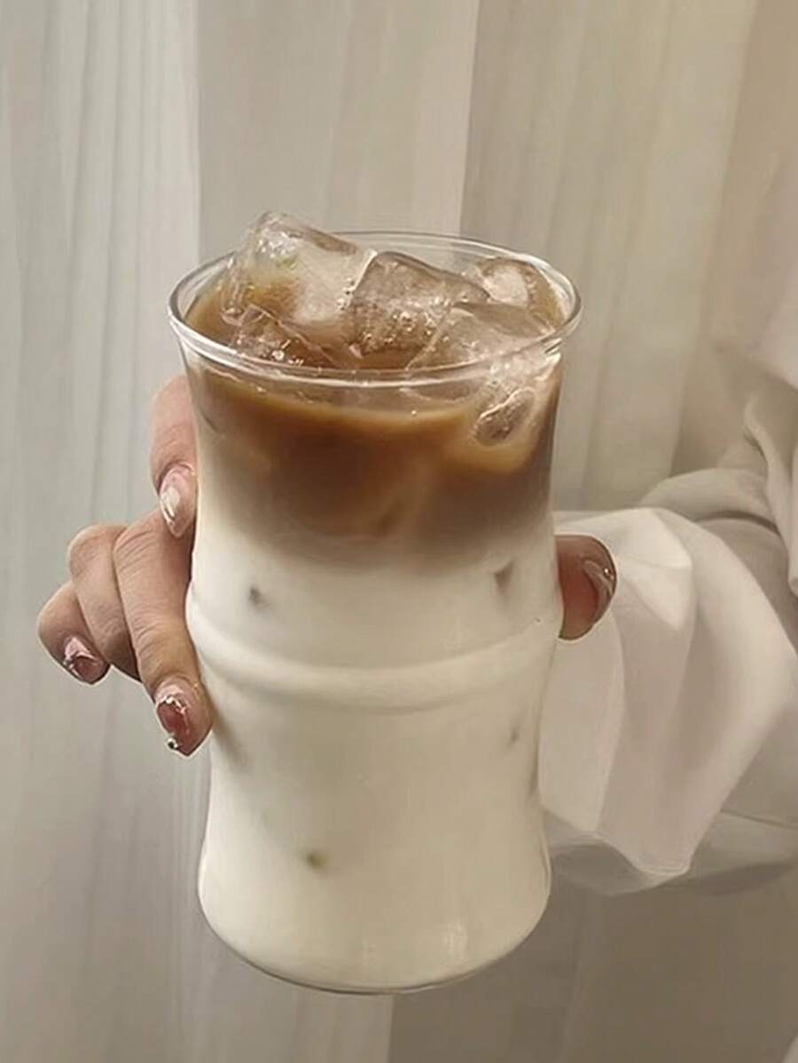 1个玻璃杯,适用于家庭厨房、餐厅、客厅,可作礼品,可作咖啡杯、水杯、茶杯、冷饮杯,保温杯,适用于茶、咖啡、牛奶、果汁,也可用于婚礼、派对、生日礼物等场合。 - 彩色 - 查看 1
