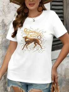 Women T-Shirts - White - View 1