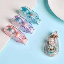 Double Sided Tape Roller 4Pcs, Adhesive Glue Runner Scrapbooking Crafts Wrap, School Office Supplies - 1 - 查看 6