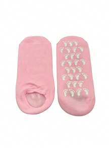 2/1 Pair Reusable Gel Moisturizing Foot Socks - Soft Nourishing Socks, Foot Care Socks, Easy To Clean Lightweight Design, Suitable For Home Foot Care, Cracked Heels And Softening Rough Skin - Multicolor - View 15