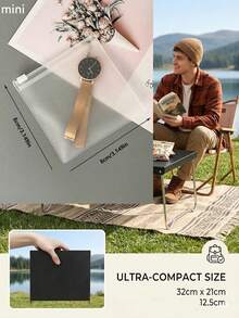 A Lightweight, Foldable Camping Table-Essential Gear For Hikers, Anglers, And Campers Alike. Sturdy , It Makes An Excellent Gift Choice For The Travel Season, Back-To-School Season, Or Graduation Ceremonies. - Multicolor - View 11