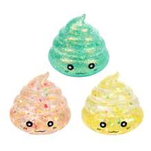 1pc Cute Poop Squeeze Toy, Soft Squishy Stress Relief Squeeze Toy, Funny Gag Gift/Slow Rebound Stress Relief Squeeze - Multicolor - View 5