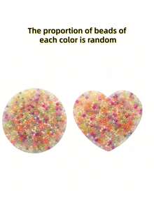 皮肤抓挠感官减压玩具套装，一次性迷你皮肤抓挠游戏垫，缓解焦虑抓挠垫，适合14岁以上青少年，复活节感恩节派对装饰品 - 彩色 - 查看 24