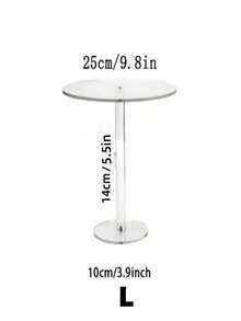 Giá đỡ bánh tròn bằng acrylic trong suốt, giá đựng bánh cupcake trong suốt, giá trưng bày bánh ngọt, bánh kẹo, thích hợp cho bàn tráng miệng, tiệc sinh nhật, sự kiện cưới. - trong suốt - Xem 8