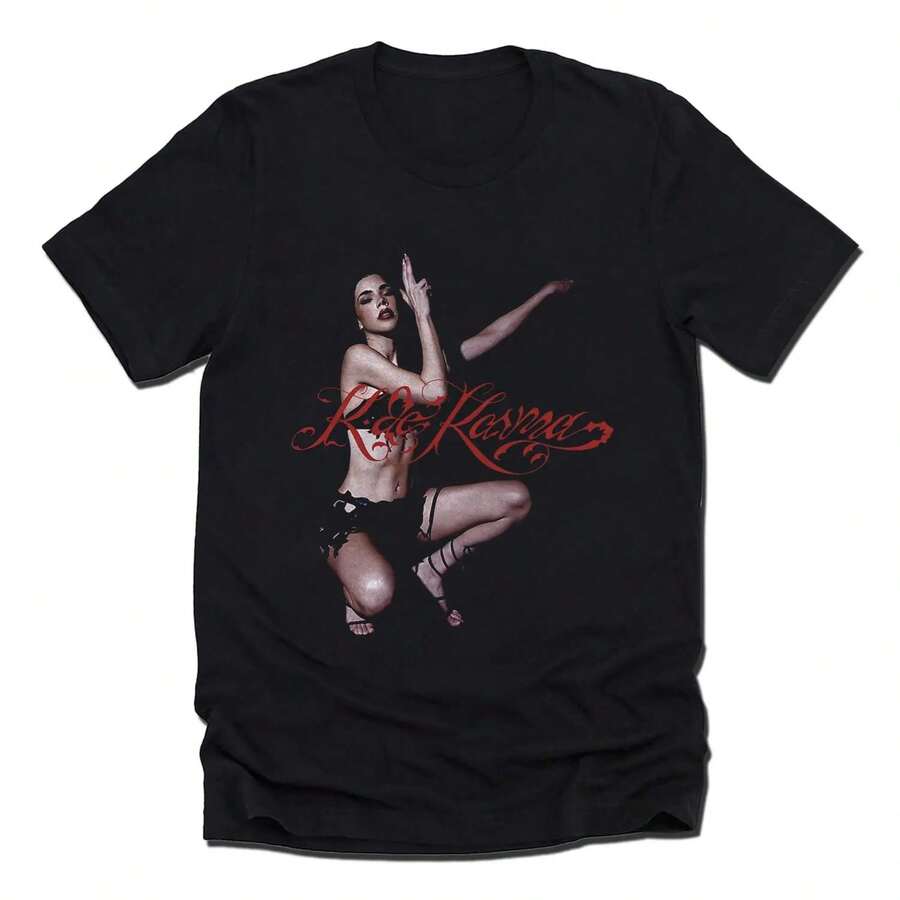 Camiseta personalizada de - K DE KARMA - Gris - Ver 1