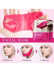 1-12 miếng mặt nạ nâng cơ mặt hình chữ V màu đỏ, có tác dụng nâng cơ; bao gồm mặt nạ hydrogel có móc tai, có thể dùng như dây đeo nâng cơ. Mặt nạ hình vòm đỏ, mặt nạ dưỡng môi hình vòm, thiết bị chăm sóc da mặt, mặt nạ, loại bỏ mụn đầu đen, lựa chọn, chăm sóc da, chăm sóc da Hàn Quốc, chăm sóc da thường xuyên, miếng dán giảm béo, dụng cụ loại bỏ mụn đầu đen, axit salicylic - Nhiều màu - Xem 5