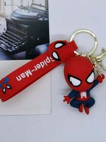 Móc khóa hoạt hình dễ thương, Peter Parker, Siêu anh hùng Miles Morales, vòng treo trang trí ba lô, điện thoại, quà tặng (Một số phụ kiện có thể được chọn ngẫu nhiên) (Màu sắc thực tế có thể hơi khác so với hình ảnh) - Nhiều màu - Xem 10