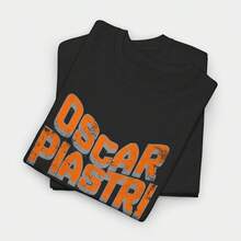 Camiseta de Carreras de Fórmula 1  Oscar Piastri |   Regalo Vintage F1 para Fanáticos de las Carreras - Negro - Ver 2