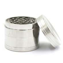 4-Layer Zinc Alloy Tobacco Grinder, Metal Herb Grinder - View 3