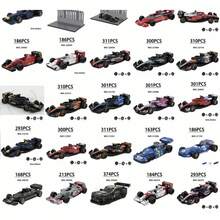 Bloques de Construcción de Coche de Carreras F1, Vehículo Campeón de Carreras de 8 Rejillas (Con Pegatinas), Regalo de Cumpleaños para Niños, Regalo de Navidad - MOC-216948 - Ver 1