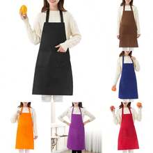 1pc Apron With Pockets, Waist Apron For Restaurant Server, Unisex - Multicolor - View 9