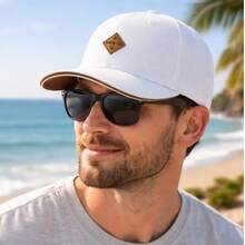 Anth Co Cap Curved Brim Original Closed Back Must - White - View 2