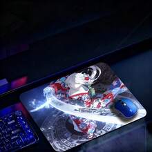 Esports Pro Glass Mouse Pad, Micro Etch Texture, Smooth & Controlled, Fast Reflex For FPS, Waterproof Anti-Sweat, Non-Slip Rubber Base, Long Life, Ideal For PC Gaming Setup - Thickness: 0.3cm/0.12inch - View 4