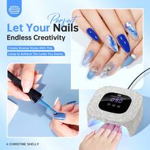 Portable Nail Lamp,  Light For Gel Nails, 48W, Plug-In Mini Nail Lamp Nail Dryer With Touch Control Auto Sensor And 3 Timer Settings Nail Light Portable Curing Lamp - View 6