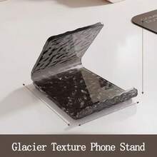 Soporte de teléfono de escritorio minimalista de acrílico creativo, práctico soporte de teléfono de escritorio de oficina - Multicolor - Ver 6