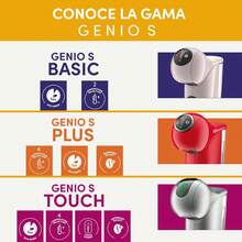 Krups Cafetera Multibebidas de Cápsulas  Genio S Carbón, Más de 30 Bebidas, ajusta el tamaño y temperatura de tus bebidas, KP240BMX - Gris pardo - Ver 12