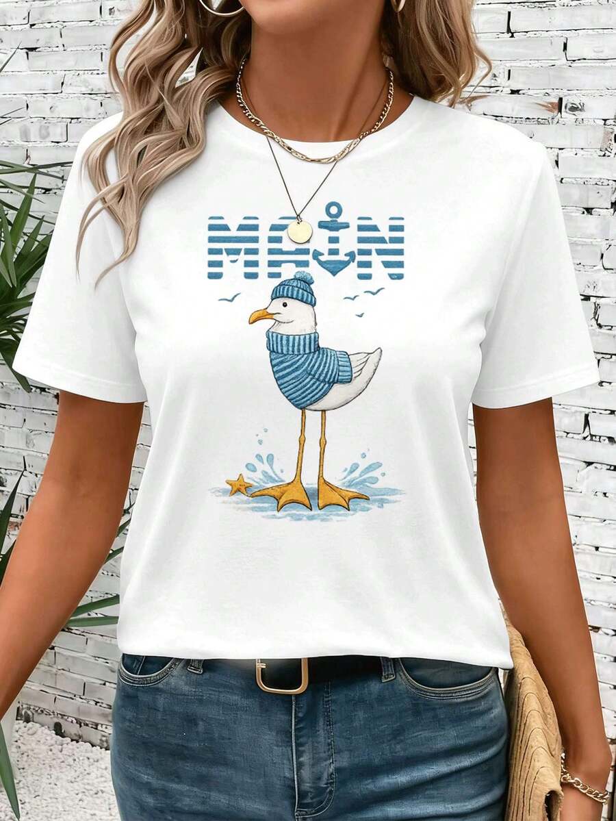 Women T-Shirts - White - View 1