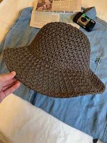Unisex Hollow Out Bucket Hat, 2026 New Women's Summer Travel Vacation Sun Protection Hat, Suitable For Fishing, Travel And Outdoor Activities,Beach,Holiday - Multicolor - View 14
