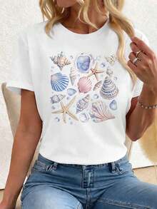 Women T-Shirts - White - View 1