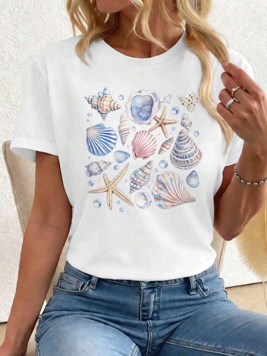 Women T-Shirts - White - View 1