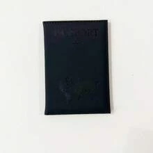 客製化文字 Logo 護照套，PU 皮革護照夾，票券錢包，大容量，可折疊，極簡風，送給家人、朋友的生日、週年、畢業禮物，防盜刷，旅行必需品，字母刺繡旅行配件 - 均碼 - 查看 16