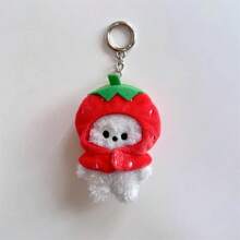 Móc khóa thú bông mini 9cm hoạt hình dễ thương, phụ kiện treo ba lô, dây buộc tóc trái cây hoạt hình, mặt dây treo búp bê bông, quà tặng sinh nhật & Giáng sinh cho bạn bè - Nhiều màu - Xem 13