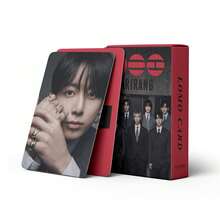 55張 K-POP BT5 ARIRANG/SWIM 專輯全息卡片套組，包含 V 及其他成員，粉絲支持周邊商品，高品質虹彩全息薄膜製成，在不同光線下呈現不同色彩 - 彩色 - 查看 6