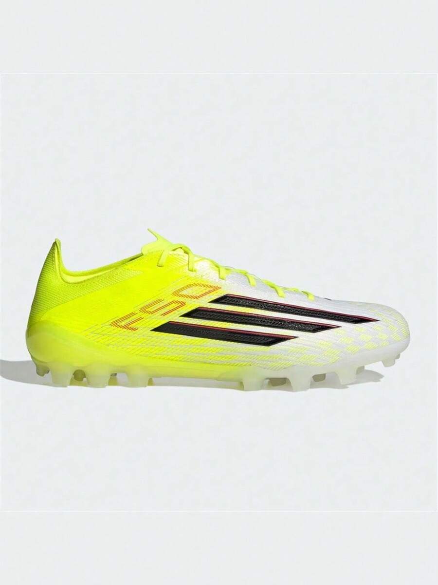 Adidas New F50 Soccer Cleats, New High-End AG Short-Studded Match Training And Actual Combat Cleats - White/Green - View 1
