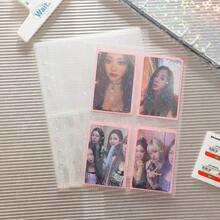 10pcs/20pcs Album dán sticker sao holographic A5, sách dán sticker lớn, trang trong album ảnh Guka, album dán sticker, giấy bóc, album idol, album lưu trữ bưu thiếp, album ảnh rời 3 inch, sao holographic, bóng kim tuyến, kích thước A5, tương thích 3 inch, rời phổ biến, trong suốt độ phân giải cao, dày chống mòn, chống nước chống trầy, dễ bóc, lưu trữ Guka, sắp xếp sticker, album idol, bộ sưu tập bưu thiếp - A - Xem 4