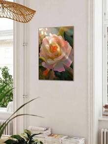 24-Color Adult DIY Digital Oil Painting Kit, 40*50cm/16*20inch, Includes 1pcs Canvas, 3pcs Different Paint Brushes & 1pcs Color Chart, Ideal For Living Room, Bedroom, Office & Home Wall Decoration, Perfect Gift For Valentine's Day, Birthday, Mother's Day, Christmas & All Holidays, Professional Adult Art Usage (Unframed) - Multicolor - View 6