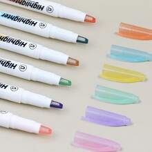 Bộ 6 bút dạ quang trong suốt, hiệu Pineapple Pen. - Nhiều màu - Xem 7
