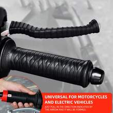 2pcs/Set Universal Adaptive Motorcycle Handle Protective Cover/Brake Handle Protective Cover Car Handle Brake Cover Anti Slip Protective Cover Suitable For PCX160/Click/Wave NMAX/Aero - A - View 7