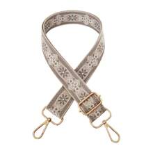 Colorful Jacquard Wide Strap, Guitar Style Long Strap, Bag Accessories - Multicolor - View 8