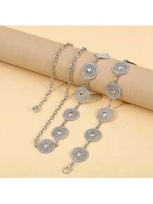 1 chiếc thắt lưng nữ phong cách Boho cao bồi phương Tây, phối cùng thắt lưng da kim loại đồng cổ, phù hợp cho quần jean, Halloween, chân váy, váy maxi, tiệc tùng, dạ hội, trang phục - dây chuyền thắt lưng phong cách bohemian - Xem 25