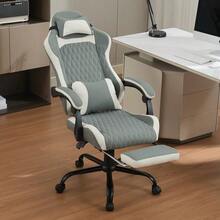 Elegant And Minimalist Gaming Chair - Grey - View 5