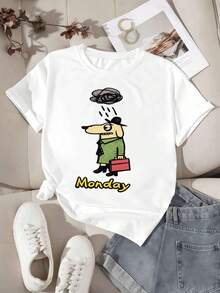 Women T-Shirts - White - View 2
