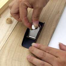 Mini Plane Wood Carpentry Tools Manual Carpenter Planer Planer And Cutting Edge Portable Woodworking Hand Tools - A - View 9