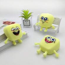 SpongeBob SquarePants 1个随机款式减压挤压玩具，新奇有趣的卡通减压玩具 - 彩色 - 查看 7