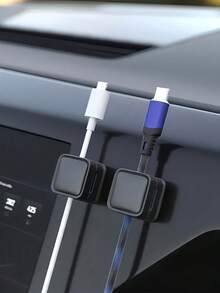 1个磁性桌面/墙面两用数据线整理夹,学生用品 - A - 查看 5