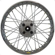 Rin Trasero 1.6x18" para FT125 Rayos Cromado | Resistencia y Desempeño Diario - Plateado - Ver 7