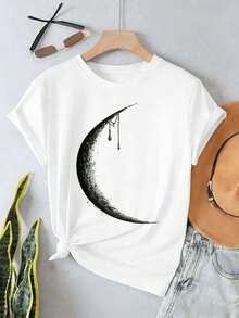 Women T-Shirts - White - View 2